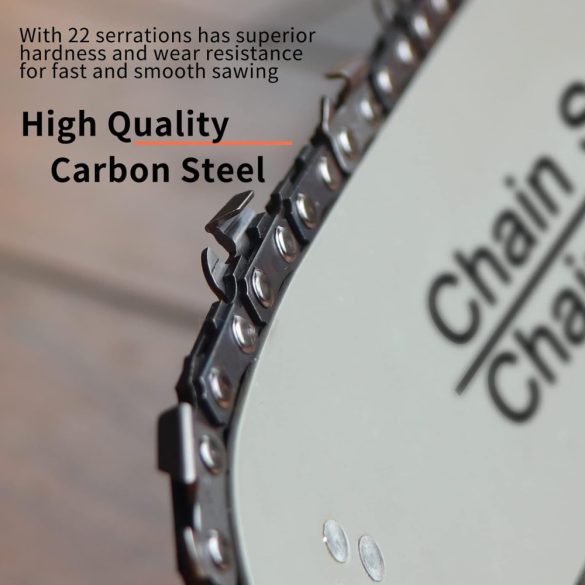 12"-os láncfűrész-tartozék sarokcsiszolóhoz, elektromos láncfűrész-átalakító favágáshoz - 5/8"-11 menet ABOR M10 M12 M14