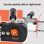 12"-os láncfűrész-tartozék sarokcsiszolóhoz, elektromos láncfűrész-átalakító favágáshoz - 5/8"-11 menet ABOR M10 M12 M14