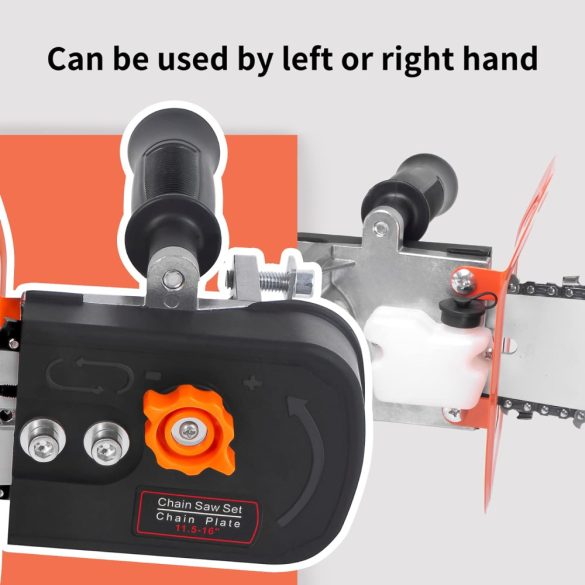 12"-os láncfűrész-tartozék sarokcsiszolóhoz, elektromos láncfűrész-átalakító favágáshoz - 5/8"-11 menet ABOR M10 M12 M14