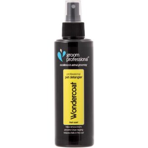 Groom Professional Wondercoat kutyaspray - Szőrkondicionáló és -eltávolító spray kutyáknak - Segíti a szőrzet és a bőr állapotát is - Tiszta, friss illat - Minden szőrtípushoz alkalmas, 200 ml