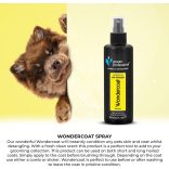 Groom Professional Wondercoat kutyaspray - Szőrkondicionáló és -eltávolító spray kutyáknak - Segíti a szőrzet és a bőr állapotát is - Tiszta, friss illat - Minden szőrtípushoz alkalmas, 200 ml