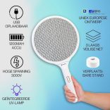 Shutterlight 2 in 1 - elekktromos légycsapó - fehér 