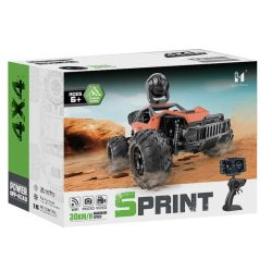   ToySky Sprint távirányítású terepjáró FHD 1080P kamerával, WiFi élő nézettel és akár 30KM/h sebességgel – Zöld-szürke