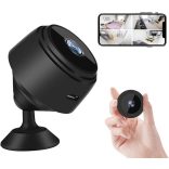 Vezeték nélküli kémkamera, 1080p Full HD, hang és videó, éjszakai látás, mozgásérzékelés, kültéri/beltéri használatra