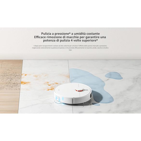 Xiaomi Mi Robot Vacuum S10+ porszívó/felmosó robot - fehér (BHR6368EU)