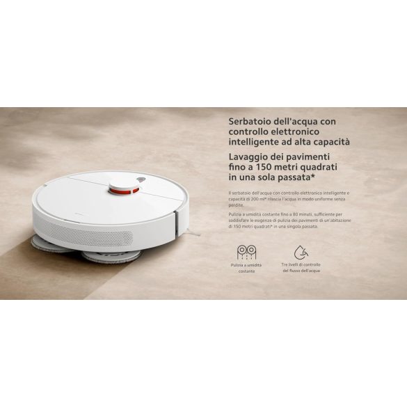 Xiaomi Mi Robot Vacuum S10+ porszívó/felmosó robot - fehér (BHR6368EU)