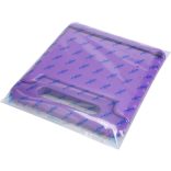 NEWSTYLE Apple iPad 2 3 4 ütésálló tok, könnyű gyerektok, szupervédő tok, fogantyúval és állvánnyal ellátott tok gyerekeknek Apple iPad 4, iPad 3 és iPad 2 2., 3., 4. generációs készülékekhez (lila)