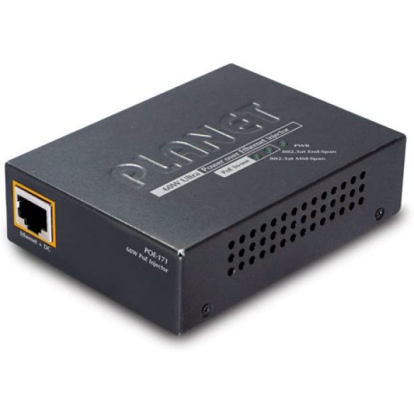 Planet switch POE Injector POE-171 1-PORT 1000MB/S 60W