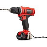 TEENO akkus fúró, 21 V 1,5 Ah max. lítium-ion akkumulátoros fúrókészlet 2 változtatható sebességgel, 21 tartozék, 3/8"-os tokmány kapacitás, 40 max nyomaték, beépített LED(2 akkumulátor)