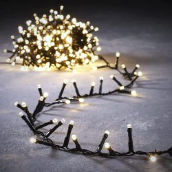   Luca Lighting Kígyó karácsonyfa világítás 700 LED lámpával - L1400 cm - Klasszikus fehér