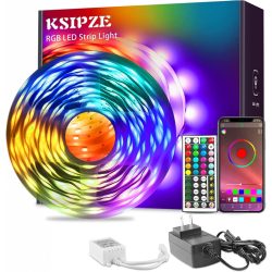 KSIPZE Led rgb szalaglámpa távirányítóval 2x5m