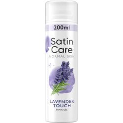   Gillette Satin Care Női Borotvazselé, Lavender Touch, 200 ml