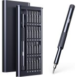 JOREST 25 az 1-ben precíziós csavarhúzó készlet, mini javítószerszámkészlet Torx-szal MacBookhoz, számítógéphez, laptophoz, iPhone-hoz, PS5-höz, Xboxhoz, kapcsolóhoz, szemüveghez, órához, csengőhöz