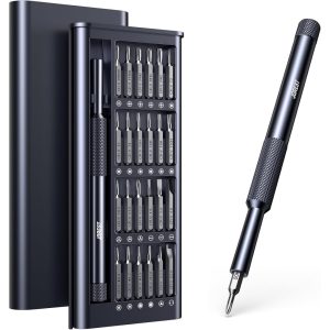 JOREST 25 az 1-ben precíziós csavarhúzó készlet, mini javítószerszámkészlet Torx-szal MacBookhoz, számítógéphez, laptophoz, iPhone-hoz, PS5-höz, Xboxhoz, kapcsolóhoz, szemüveghez, órához, csengőhöz