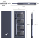 JOREST 25 az 1-ben precíziós csavarhúzó készlet, mini javítószerszámkészlet Torx-szal MacBookhoz, számítógéphez, laptophoz, iPhone-hoz, PS5-höz, Xboxhoz, kapcsolóhoz, szemüveghez, órához, csengőhöz