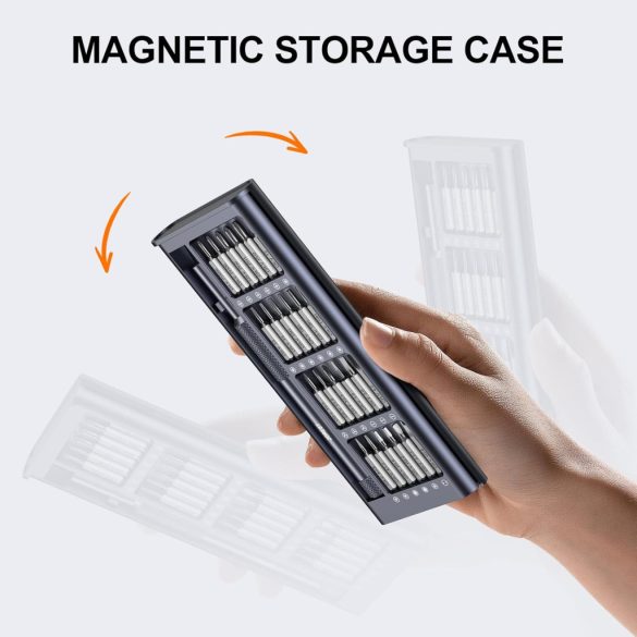 JOREST 25 az 1-ben precíziós csavarhúzó készlet, mini javítószerszámkészlet Torx-szal MacBookhoz, számítógéphez, laptophoz, iPhone-hoz, PS5-höz, Xboxhoz, kapcsolóhoz, szemüveghez, órához, csengőhöz