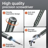 JOREST 50 az 1-ben precíziós csavarhúzó készlet, mini javítószerszámkészlet Torx-szal MacBookhoz, számítógéphez, laptophoz, iPhone-hoz, PS5-höz, Xboxhoz, kapcsolóhoz, szemüveghez, órához, csengőhöz