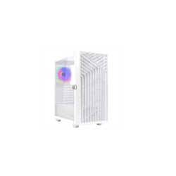   Noua Diamond C112  PC gaming ház, E-Atx támogatás, 0,50 mm-es Spcc Argb Led ventilátorok, hálós előlap és edzett üveg oldallap