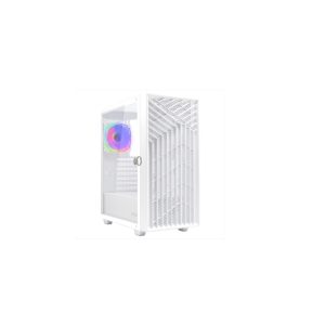 Noua Diamond C112  PC gaming ház, E-Atx támogatás, 0,50 mm-es Spcc Argb Led ventilátorok, hálós előlap és edzett üveg oldallap