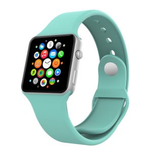 Moko-42mm iWatch kompatibilis szíj Menta Zöld, Szilikon