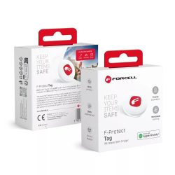   KICSI Bluetooth nyomkövető Forcell Tag Find My Apple Fehér | 32mm