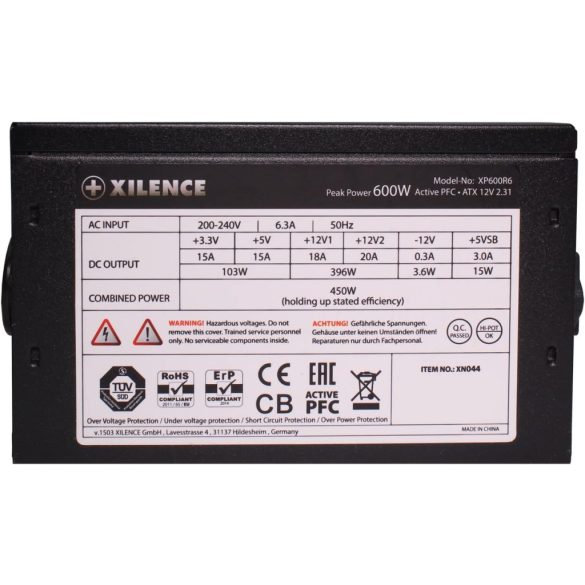 Xilence 600W XP600R6/XN044 Performance C