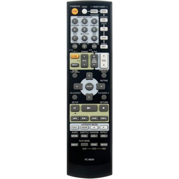 Távirányító Onkyo RC-682M-hez, x-remote, fekete 