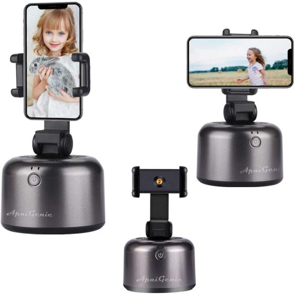APAI Genie okos Selfie bot 360°-os forgatással, támogatja az automatikus arc- és tárgykövetést