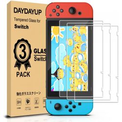   Hestia Goods Képernyővédő fólia edzett üveg Nintendo Switchhez 2 darabos készlet