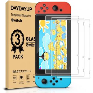 Hestia Goods Képernyővédő fólia edzett üveg Nintendo Switchhez 2 darabos készlet