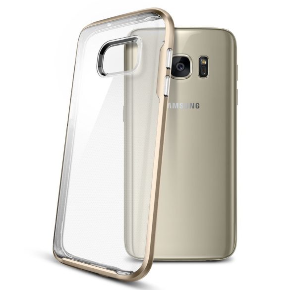 Spigen SGP Neo Hybrid Crystal Samsung Galaxy S7 Champagne Gold hátlap tok