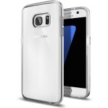 Spigen SGP Neo Hybrid Crystal Samsung Galaxy S7 Satin Silver hátlap tok