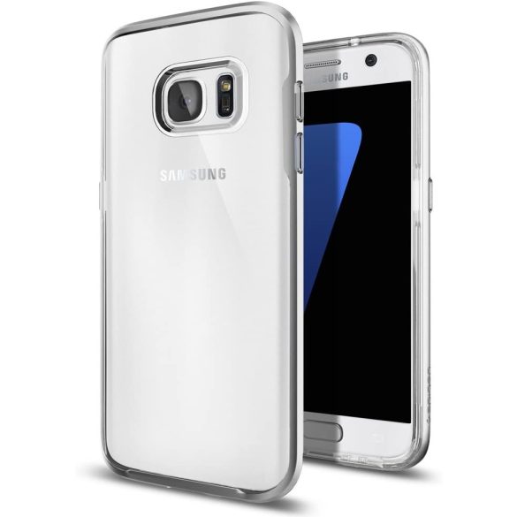 Spigen SGP Neo Hybrid Crystal Samsung Galaxy S7 Satin Silver hátlap tok