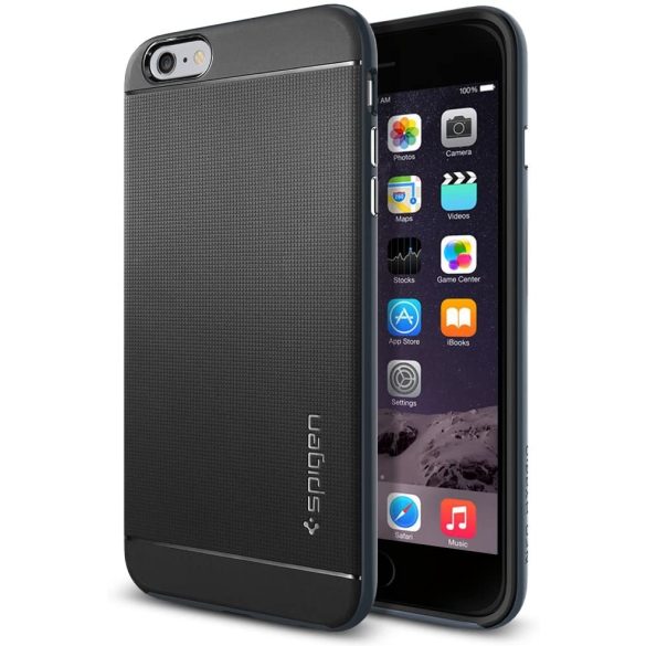 Spigen Neo hibrid iPhone 6/6S Plus tok - fekete