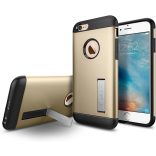 Spigen Slim Armor kickstand Apple iPhone 6/6S Telefontok - Gold