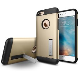   Spigen Slim Armor kickstand Apple iPhone 6/6S Telefontok - Gold