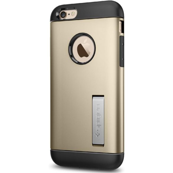 Spigen Slim Armor kickstand Apple iPhone 6/6S Telefontok - Gold
