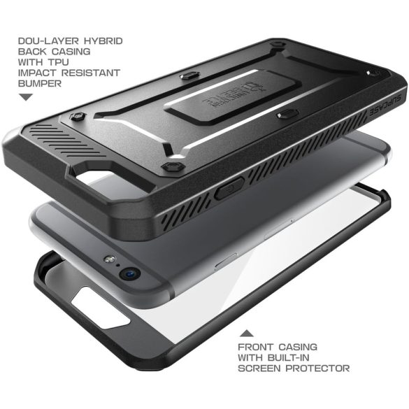 iPhone 6 Plus / 6s Plus Supcase Unicorn Beetle Pro Black tok