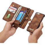 Caseme iPhone 6 tok, bőr pénztárca