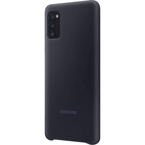 Samsung Galaxy A41 szilikon védőtok, Fekete