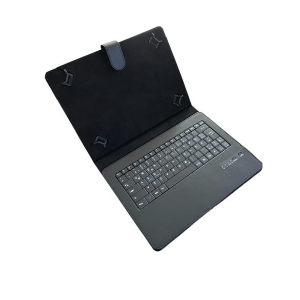 Uname - 10" Univerzális Tablet Tok billentyűzettel, Fekete