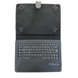 Uname - 10" Univerzális Tablet Tok billentyűzettel, Fekete