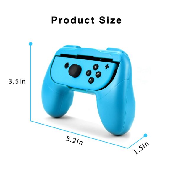 Nintendo Switch Joy-Con 2db kontroller foglalat gamepad handgrip Kék+Piros