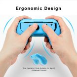 Nintendo Switch Joy-Con 2db kontroller foglalat gamepad handgrip Kék+Piros