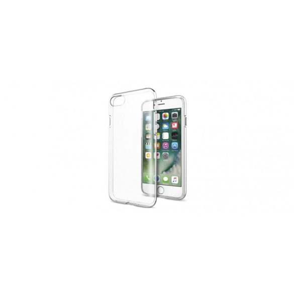 Apple iPhone 7 és Iphone 8 (4,7") átlátszó szilikontok vékony fényes