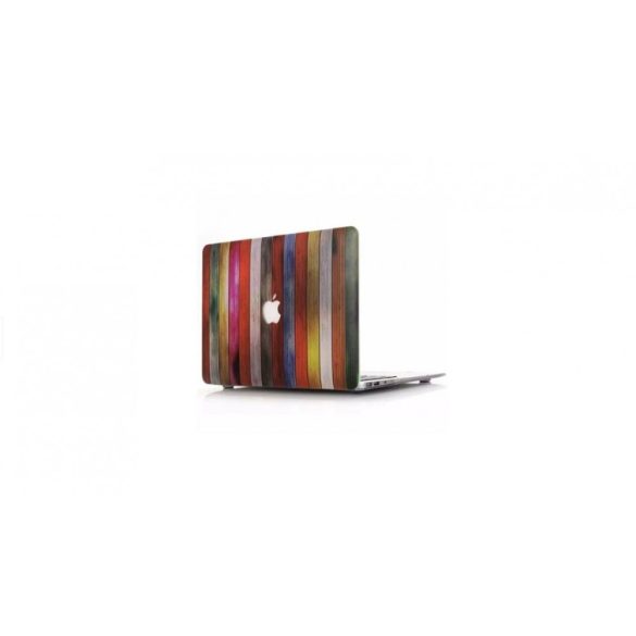 Rainbow Wood kemény tok, Apple MacBook Pro 15" A1398