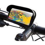 Sovica mobiltelefon tartó kerékpárhoz, védő burkolat tükröződésmentes, 7" Mobiltelefonokhoz 