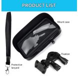 Sovica mobiltelefon tartó kerékpárhoz, védő burkolat tükröződésmentes, 7" Mobiltelefonokhoz 