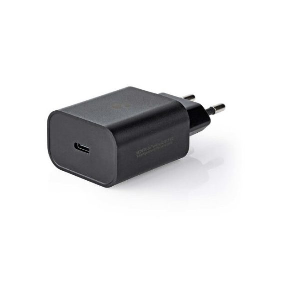 Nedis - fali töltő USB-C 20W - fekete