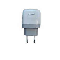  XP-Thik töltő Adapter CS-W01 2.4A Micro USB kábellel Fehér (00007794) 2.4A